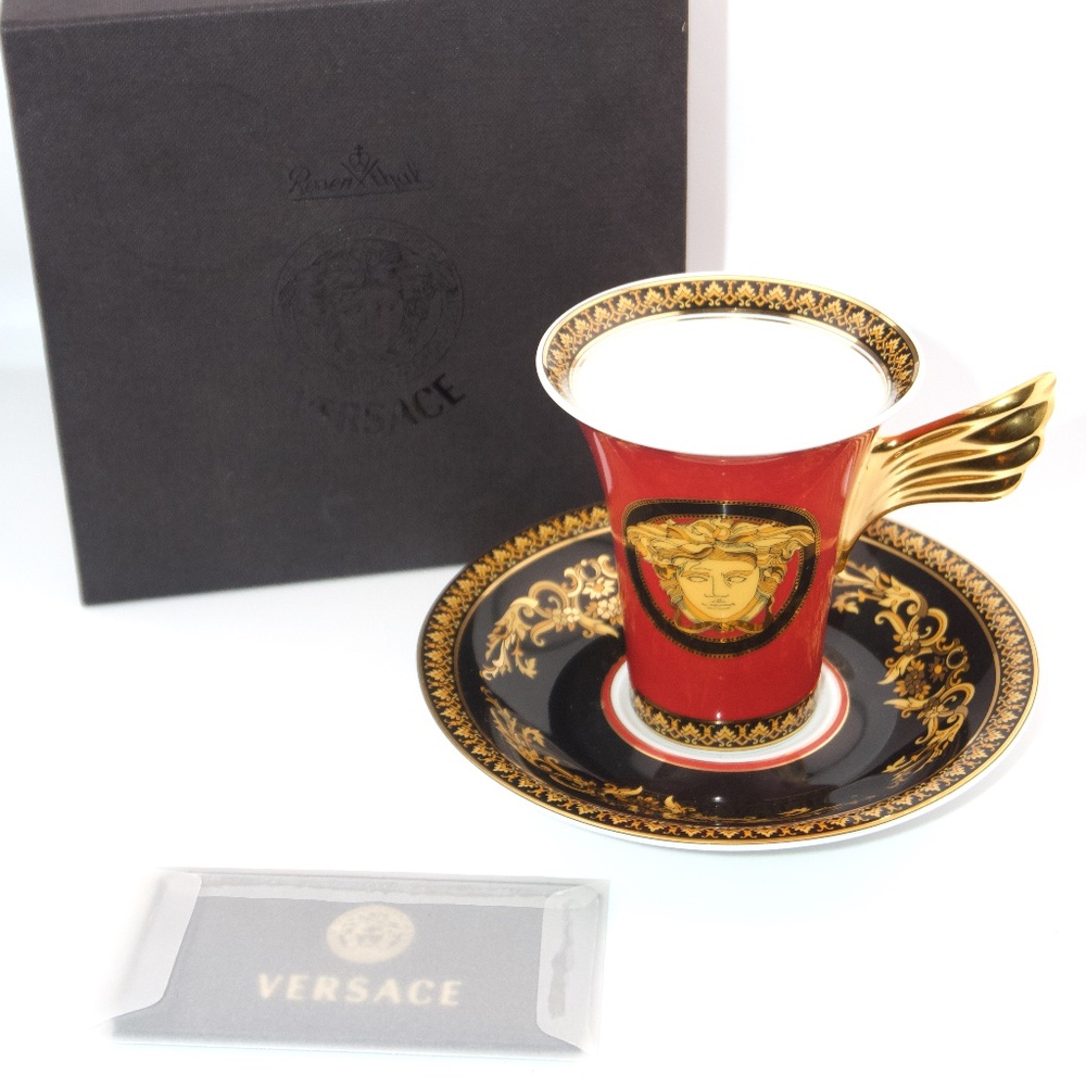 Versace Medusa Coffee Cup & Saucer